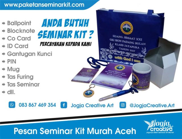 Pesan Seminar Kit Murah Aceh