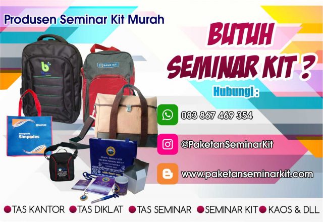 Produsen Seminar Kit dan Tas Seminar Murah Semarang