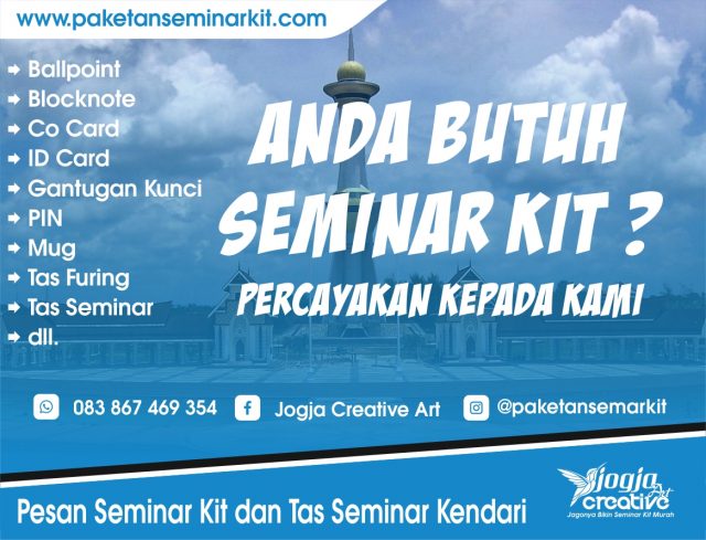 Produsen Tas Seminar Kit Murah Kendari Sulawesi Tenggara