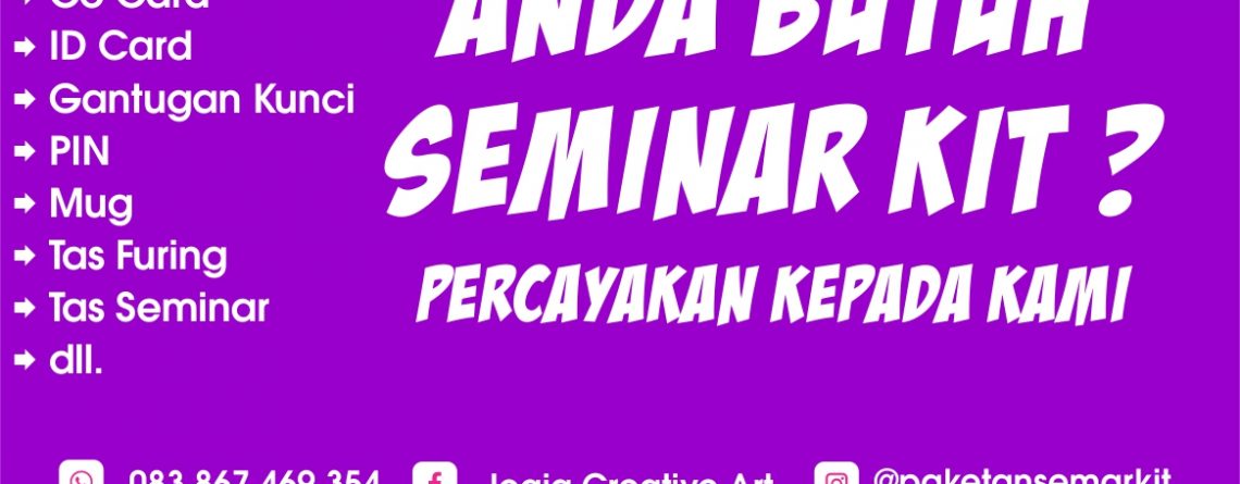 Seminar Kit Murah Banjarmasin Kalimantan Selatan