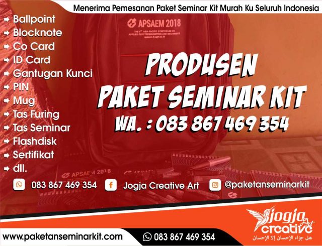Produsen Paket Seminar Kit Dan Tas Seminar Murah Mataram - NTB