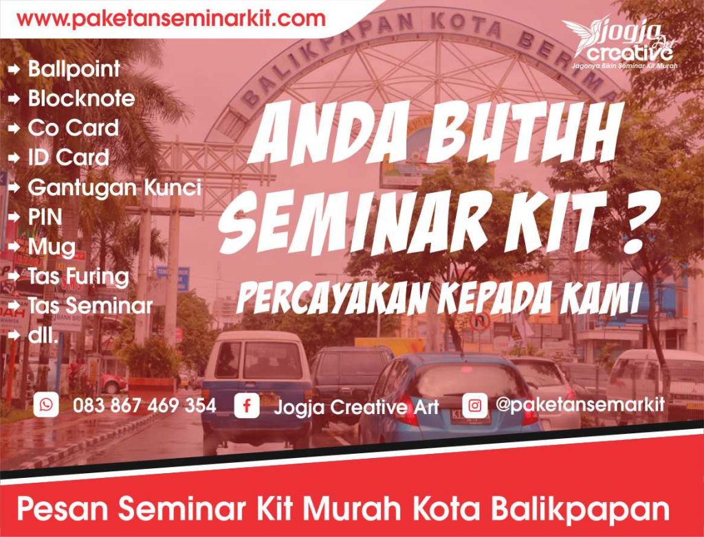 Produsen Tas Paket Seminar Kit Murah Kota Balikpapan Kalimantan Timur