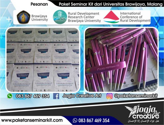 Paket Seminar Kit Pesanan Universitas Brawijaya Malang, Jawa Timur
