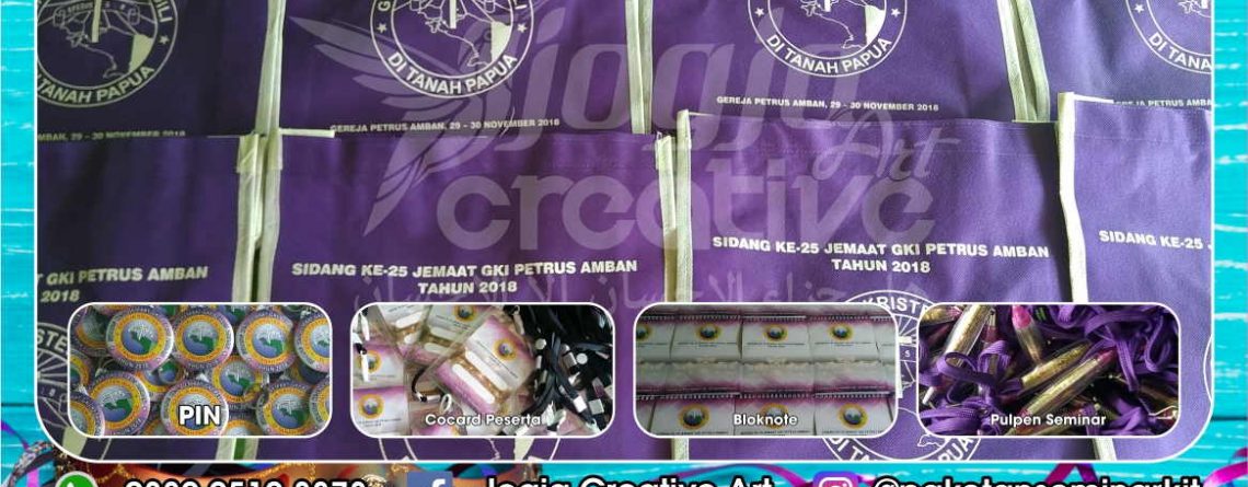 Paket Seminar Kit Pesanan Gereja Petrus Amban Manokwari - Papua Barat