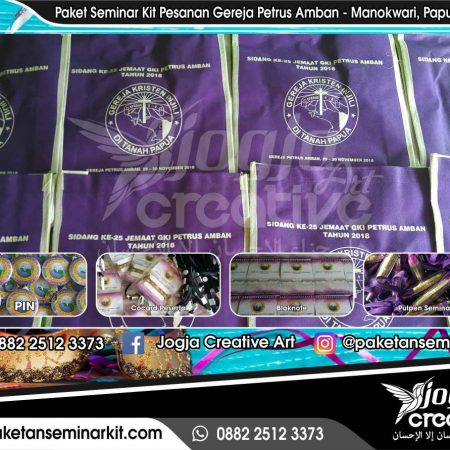Paket Seminar Kit Pesanan Gereja Petrus Amban Manokwari - Papua Barat