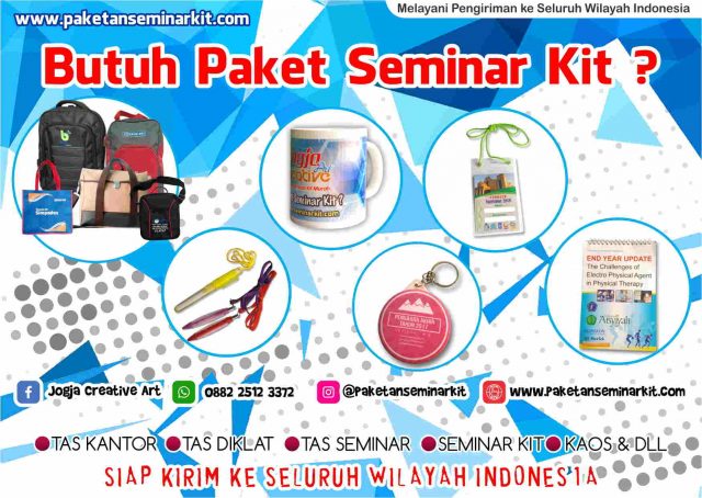 Pesan Paket Seminar Kit Murah dan Tas Seminar Kota Palu