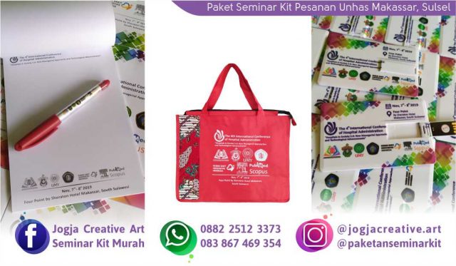 Paket Seminar Kit Murah Pesanan Unhas Makassar, Sulawesi Selatan