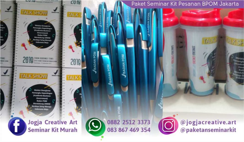 Paket Seminar Kit Murah Pesanan BPOM Jakarta