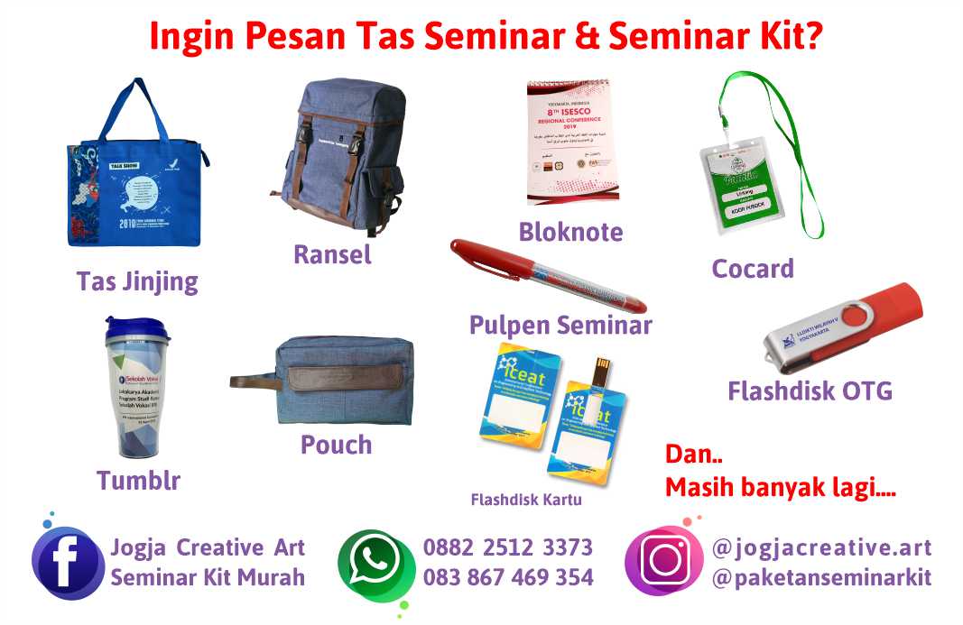 Pesan Paket Tas Seminar Kit Jakarta Pesan Paket Tas Seminar Kit Jakarta