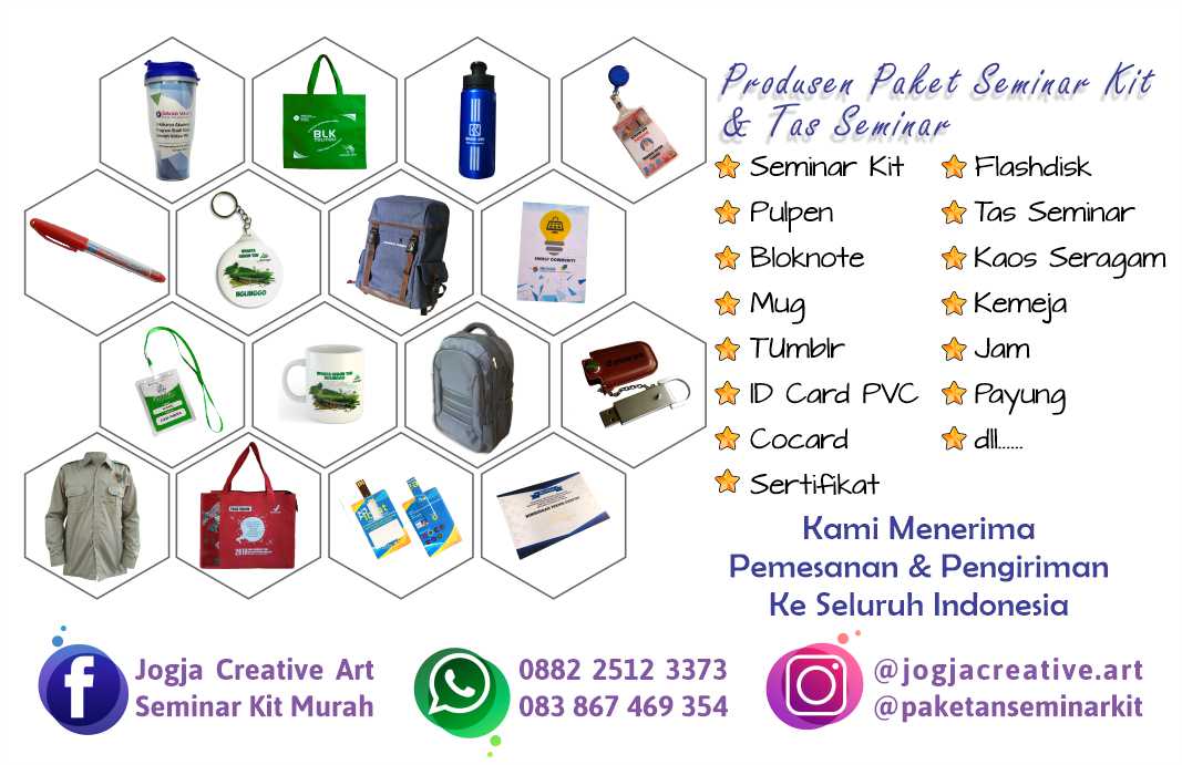 Pesan Tas Seminar dan Seminar Kit Malang