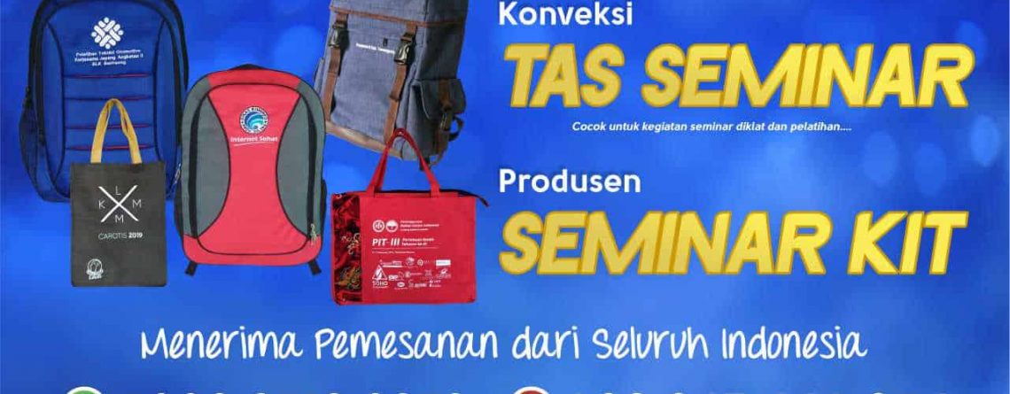 Konveksi Tas Ransel Seminar Kit Murah Banjarmasin