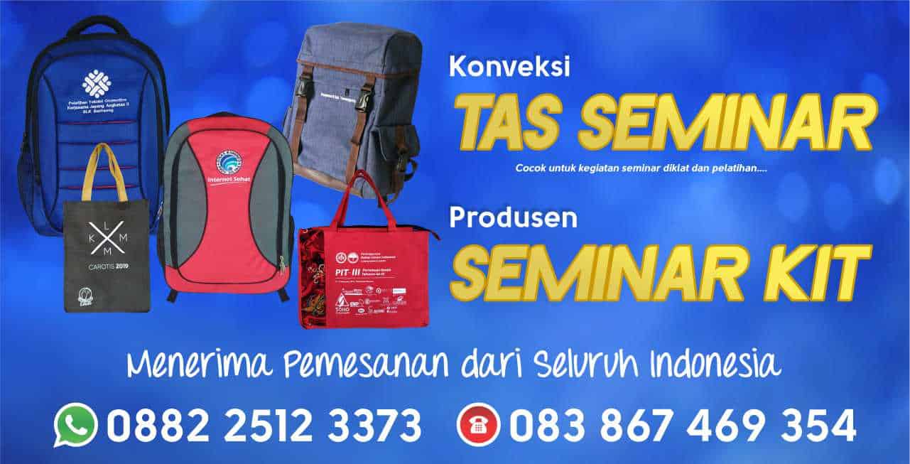 Konveksi Tas Ransel Seminar Kit Murah Banjarmasin