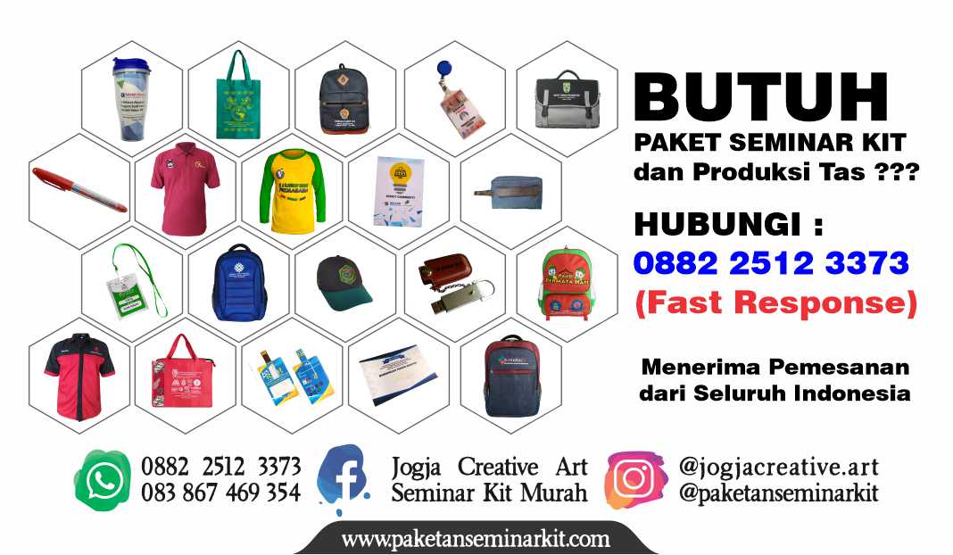Konveksi Tas seminar kit murah Jogja Produsen tas jogja