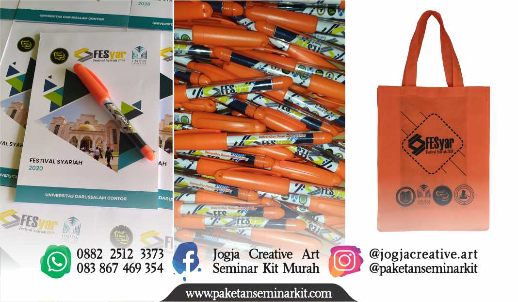 Paket Tas Seminar Kit Murah Ponorogo Unida Gontor