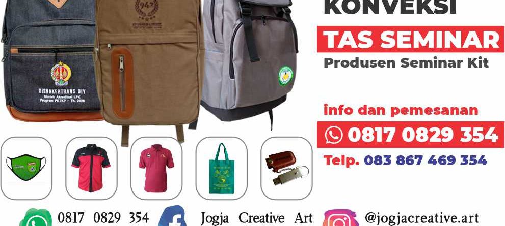 Konveksi Tas Seminar Kit Ransel Kemeja Kaos Samarinda Balikpapan Kalimantan Timur