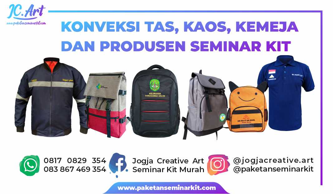 Konveksi Tas Seminar Kit Palangkaraya Konveksi Kemeja