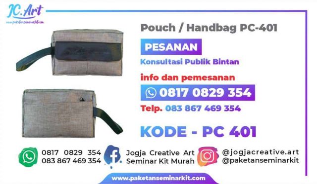 Konveksi Tas Seminar Kit Pouch Handbag Bintan Tanjungpinang