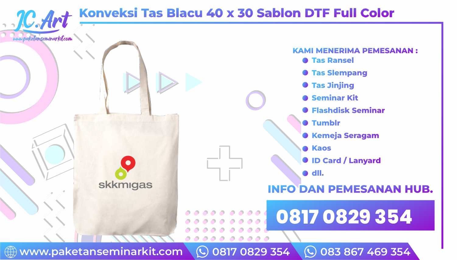 Konveksi Tas Blacu Murah Konveksi Tas Jakarta