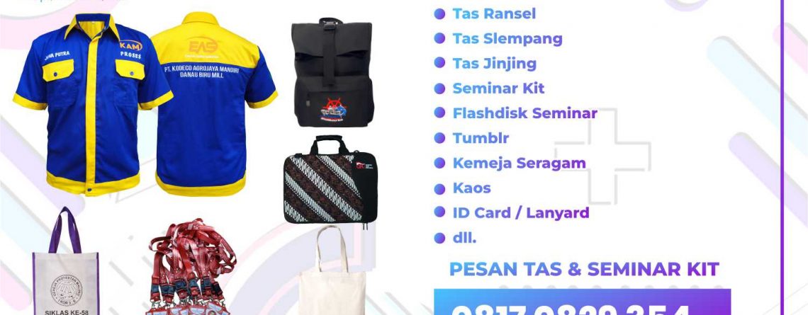 Konveksi Tas Seminar Kit Murah Kaos Kemeja Balikpapan Banjarmasin