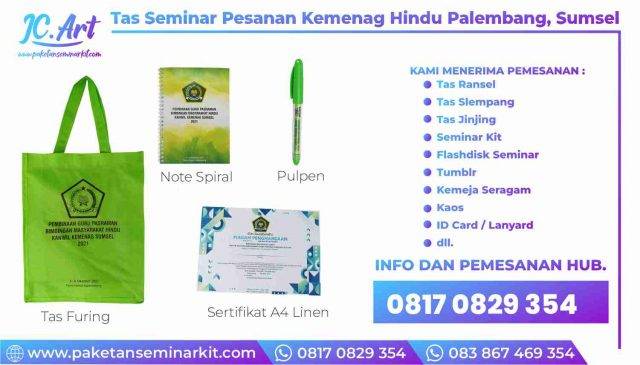 Seminar Kit Pesanan Kemenag Hindu Sumsel, Palembang